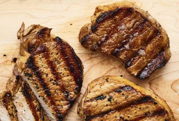 Grilled pork